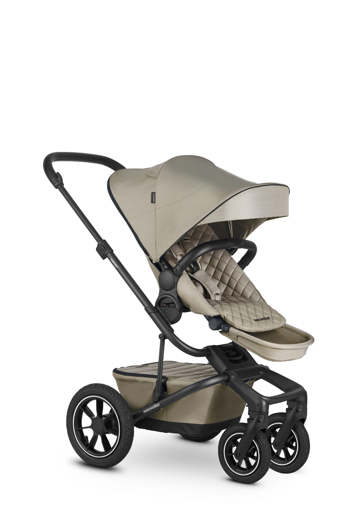 EASYWALKER Kočík kombinovaný Harvey⁵ Premium 2v1 Pearl Taupe LITE AIR + KIDDY Evoluna i-size 2