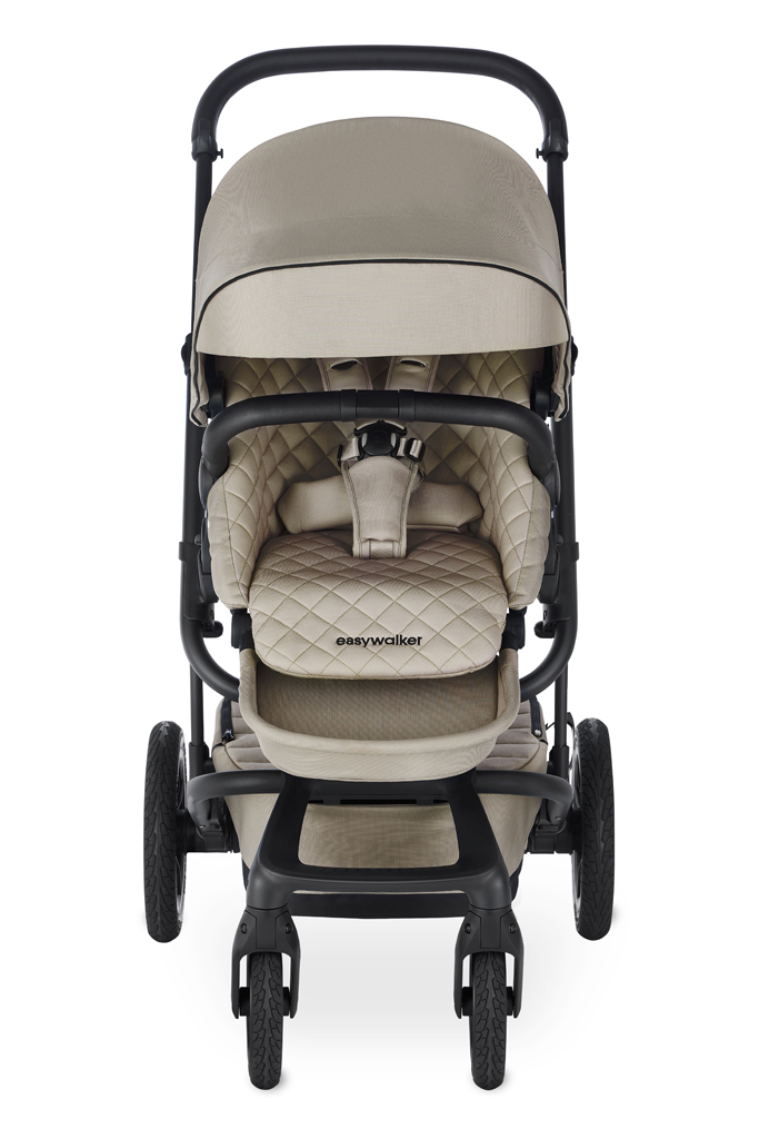 EASYWALKER Kočík kombinovaný Harvey⁵ Premium 2v1 Pearl Taupe LITE AIR + KIDDY Evoluna i-size 2