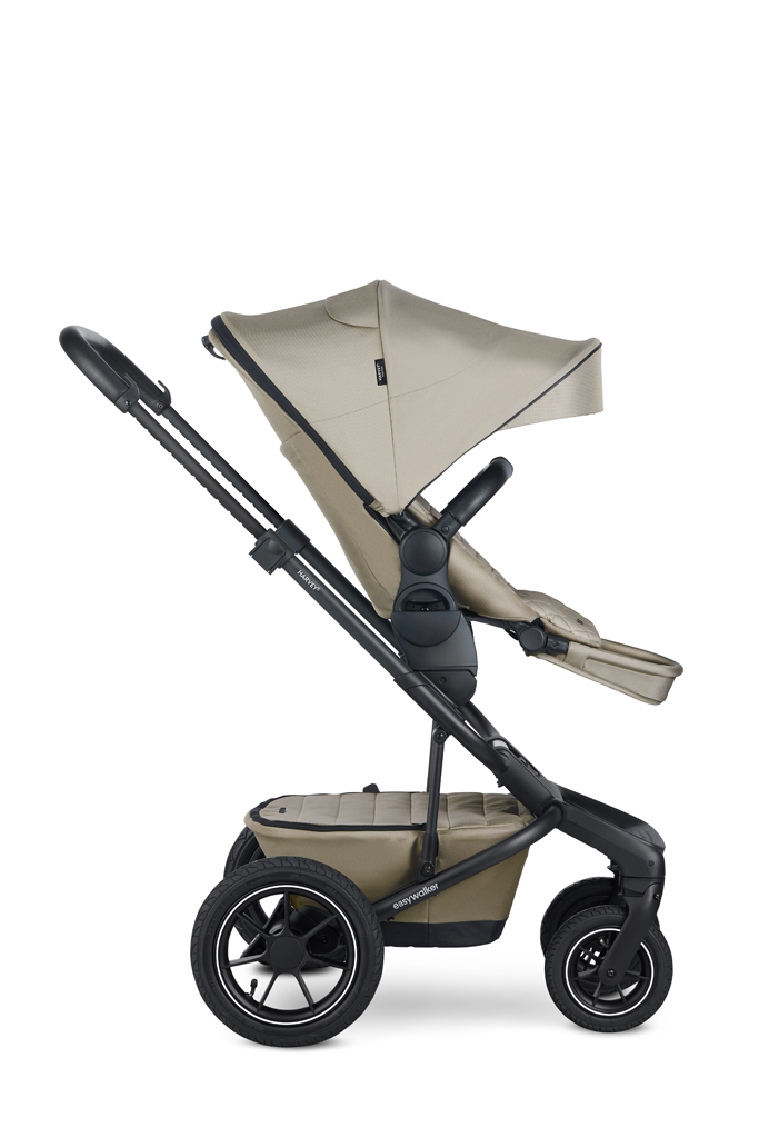 EASYWALKER Kočík kombinovaný Harvey⁵ Premium 2v1 Pearl Taupe LITE AIR + KIDDY Evoluna i-size 2