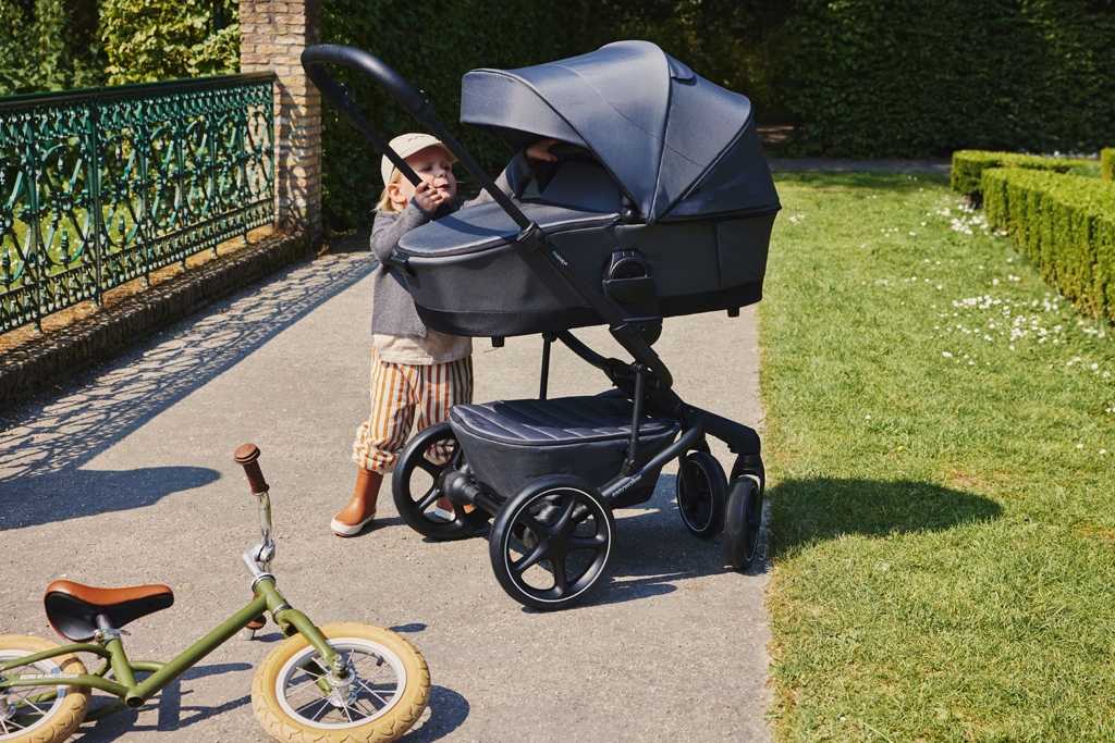 EASYWALKER Kočík kombinovaný Harvey⁵ Premium 2v1 Pearl Taupe LITE AIR + KIDDY Evoluna i-size 2