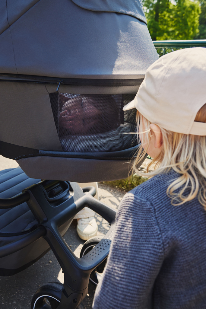 EASYWALKER Kočík kombinovaný Harvey⁵ Premium 2v1 Pearl Taupe LITE AIR + CYBEX Aton B2 i-Size