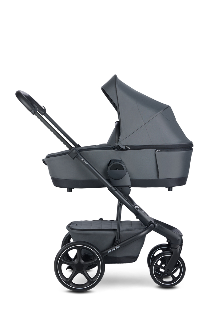 EASYWALKER Kočík kombinovaný Harvey⁵ Premium 2v1 Mineral Grey LITE RWS + KIDDY Evoluna i-size 2