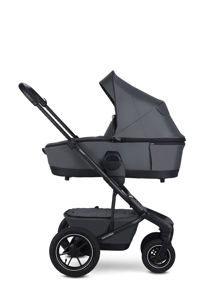EASYWALKER Kočík kombinovaný Harvey⁵ Premium 2v1 Mineral Grey LITE AIR + CYBEX Aton B2 i-Size