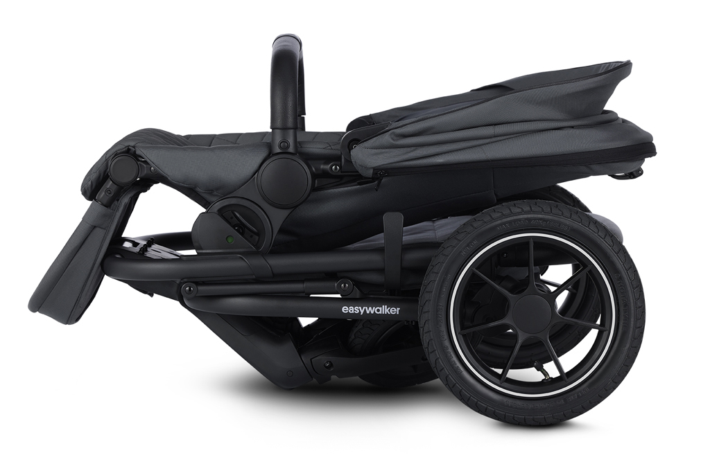 EASYWALKER Kočík kombinovaný Harvey⁵ Premium 2v1 Mineral Grey LITE AIR + CYBEX Aton B2 i-Size