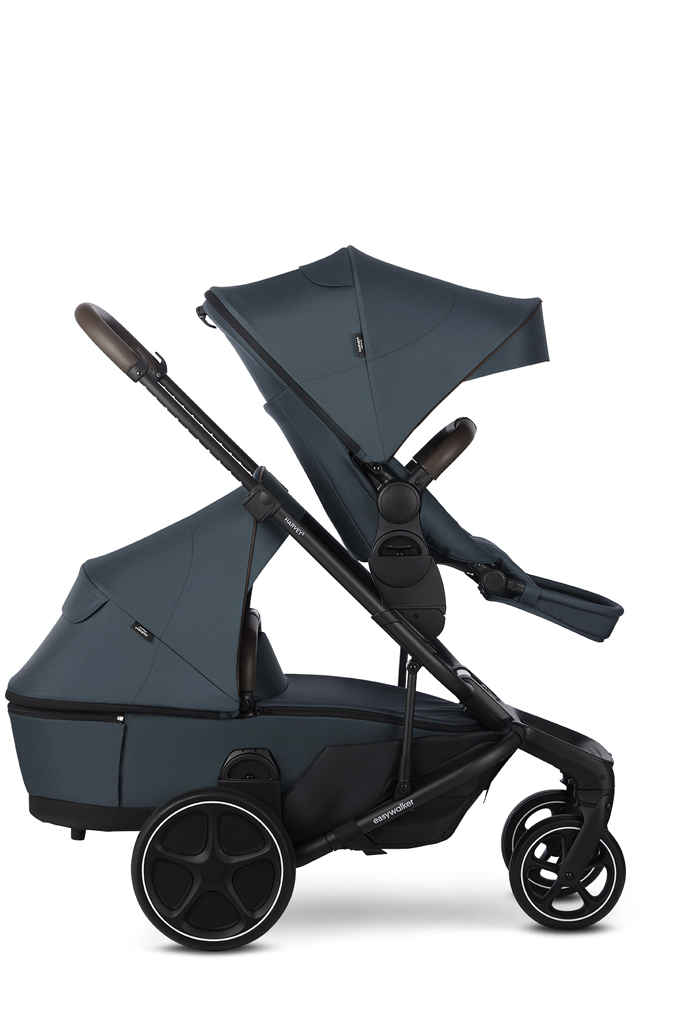 EASYWALKER Kočík kombinovaný Harvey⁵ Premium 2v1 Jade Green LITE RWS + KIDDY Evoluna i-size 2