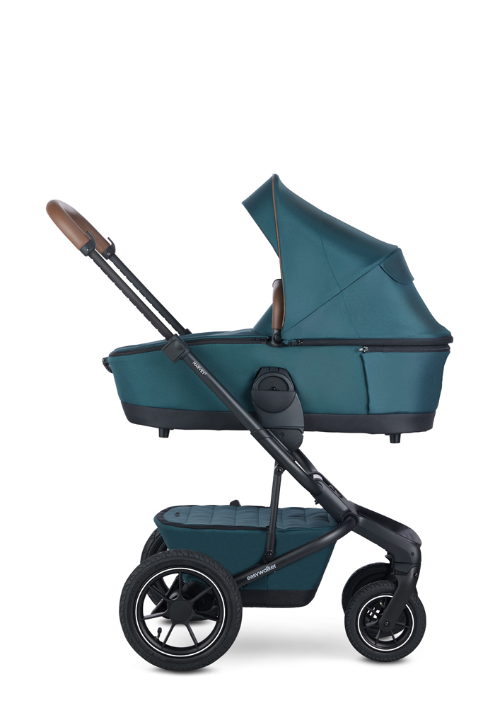 EASYWALKER Kočík kombinovaný Harvey⁵ Premium 2v1 Jade Green LITE AIR + KIDDY Evoluna i-size 2