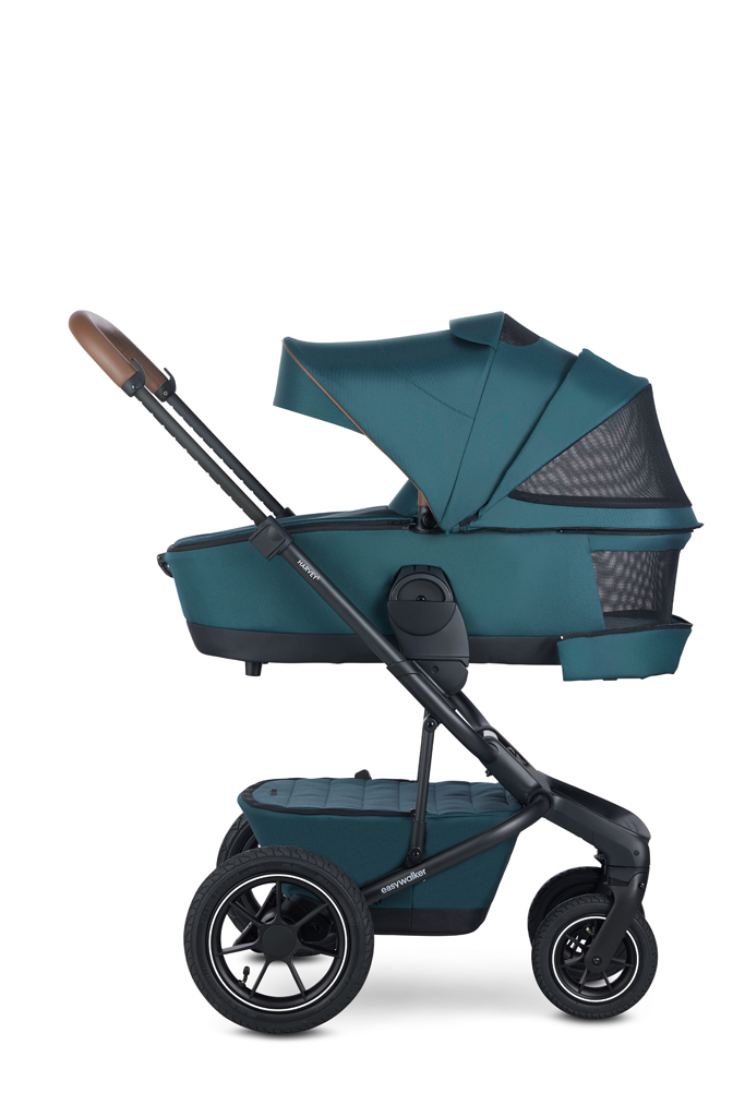 EASYWALKER Kočík kombinovaný Harvey⁵ Premium 2v1 Jade Green LITE AIR + KIDDY Evoluna i-size 2