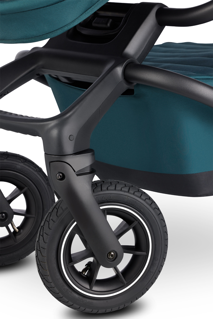 EASYWALKER Kočík kombinovaný Harvey⁵ Premium 2v1 Jade Green LITE AIR + KIDDY Evoluna i-size 2