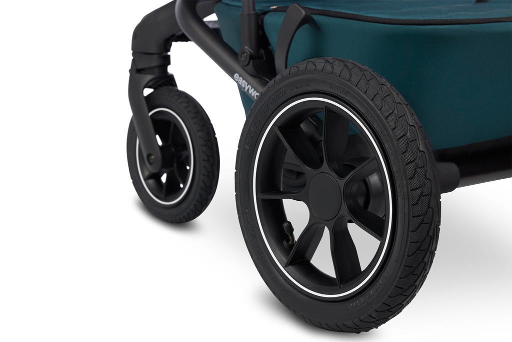 EASYWALKER Kočík kombinovaný Harvey⁵ Premium 2v1 Jade Green LITE AIR + KIDDY Evoluna i-size 2
