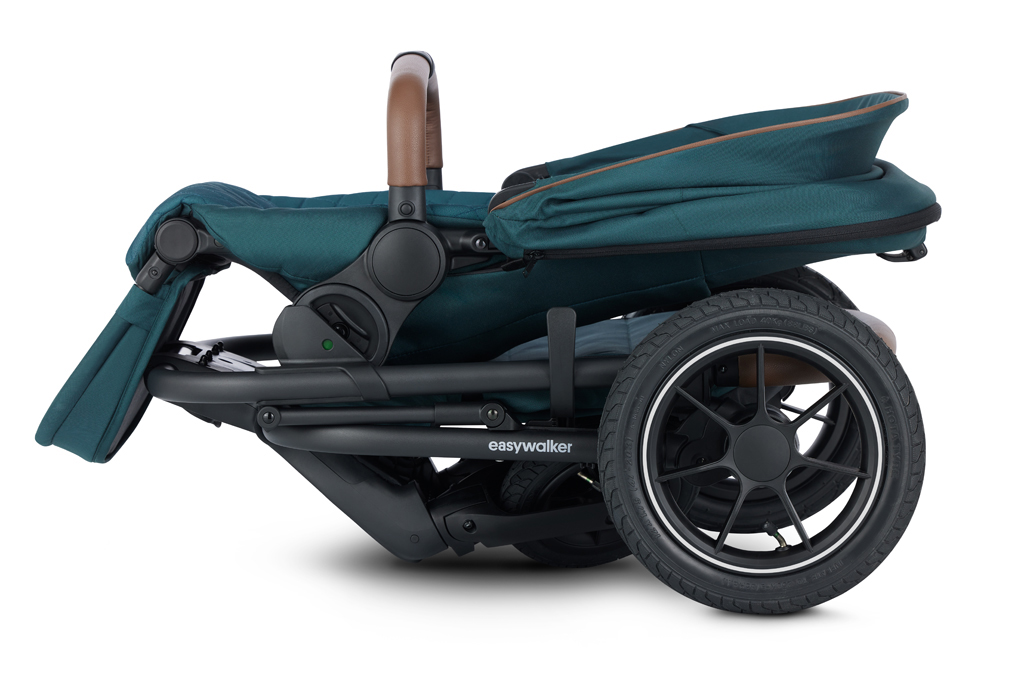 EASYWALKER Kočík kombinovaný Harvey⁵ Premium 2v1 Jade Green LITE AIR + CYBEX Aton B2 i-Size