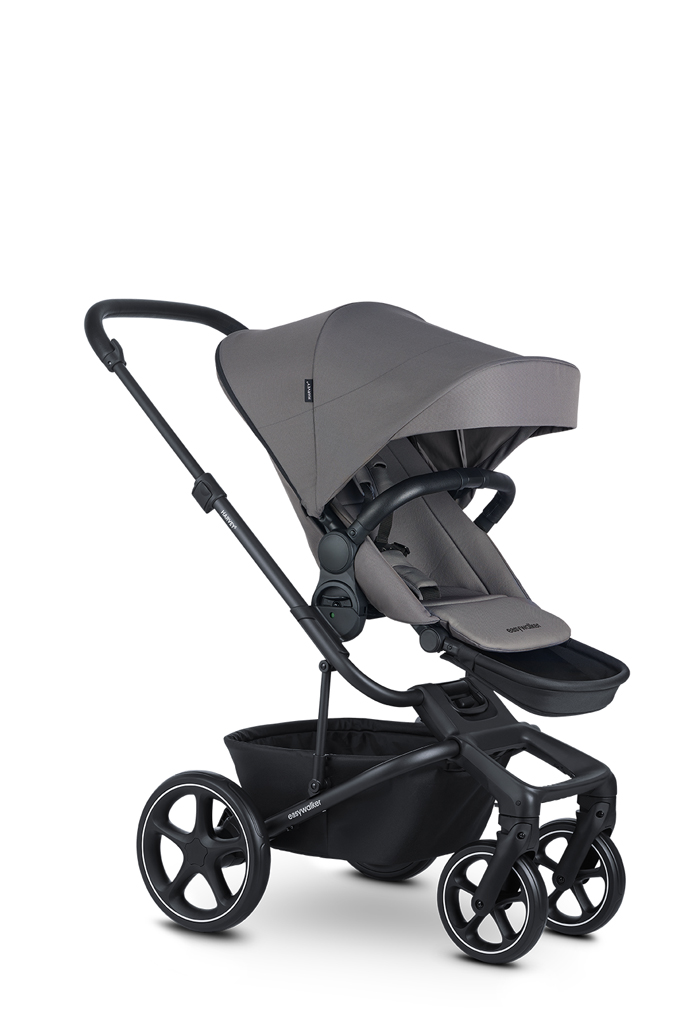 EASYWALKER Kočík kombinovaný Harvey⁵ Pebble Grey XXL RWS + KIDDY Evoluna i-size 2 + základňa