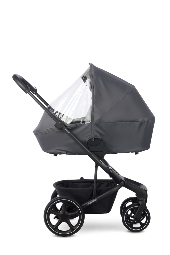 EASYWALKER Kočík kombinovaný Harvey⁵ Pebble Grey XXL RWS + KIDDY Evoluna i-size 2 + základňa