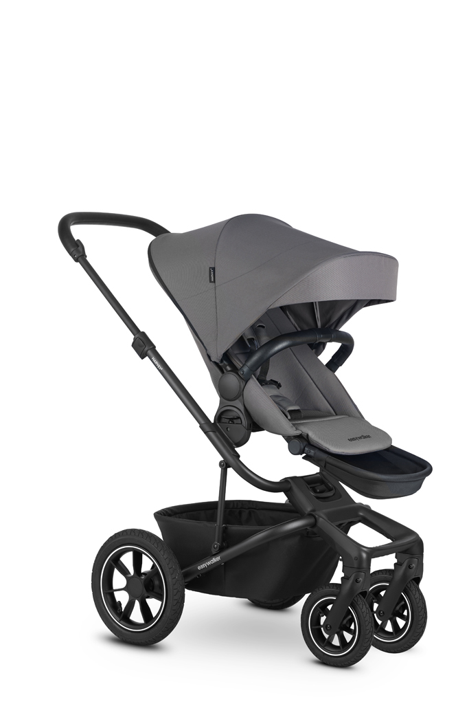 EASYWALKER Kočík kombinovaný Harvey⁵ Pebble Grey XXL AIR + KIDDY Evoluna i-size 2 + základňa