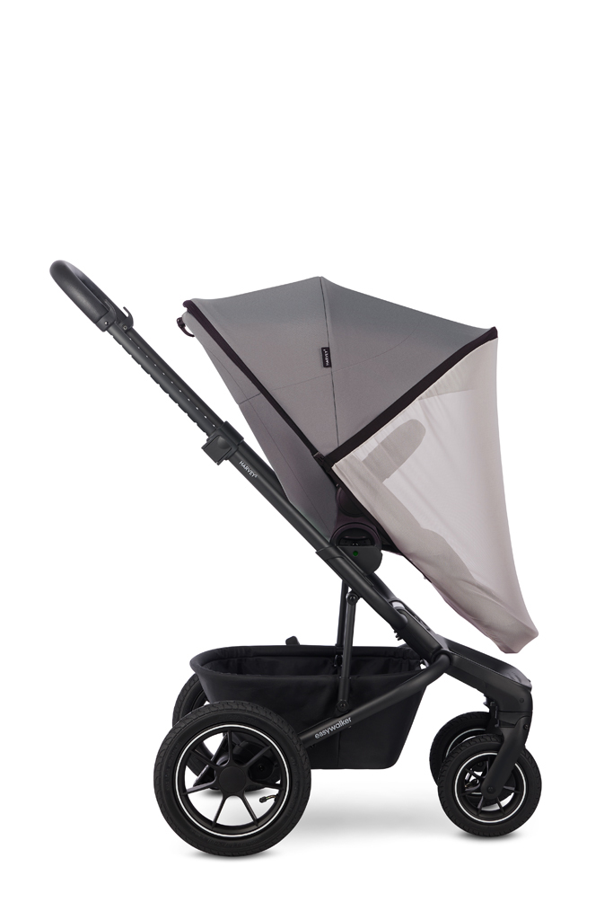 EASYWALKER Kočík kombinovaný Harvey⁵ Pebble Grey XXL AIR + KIDDY Evoluna i-size 2 + základňa