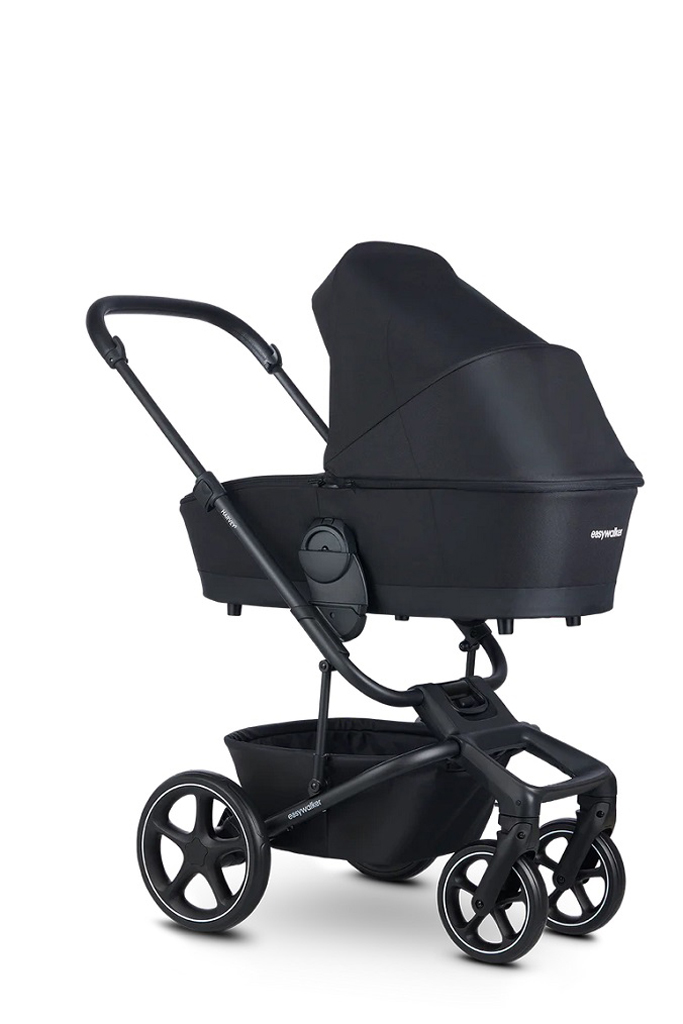 EASYWALKER Kočík kombinovaný Harvey⁵ Midnight Black XXL RWS + KIDDY Evoluna i-size 2 + základňa