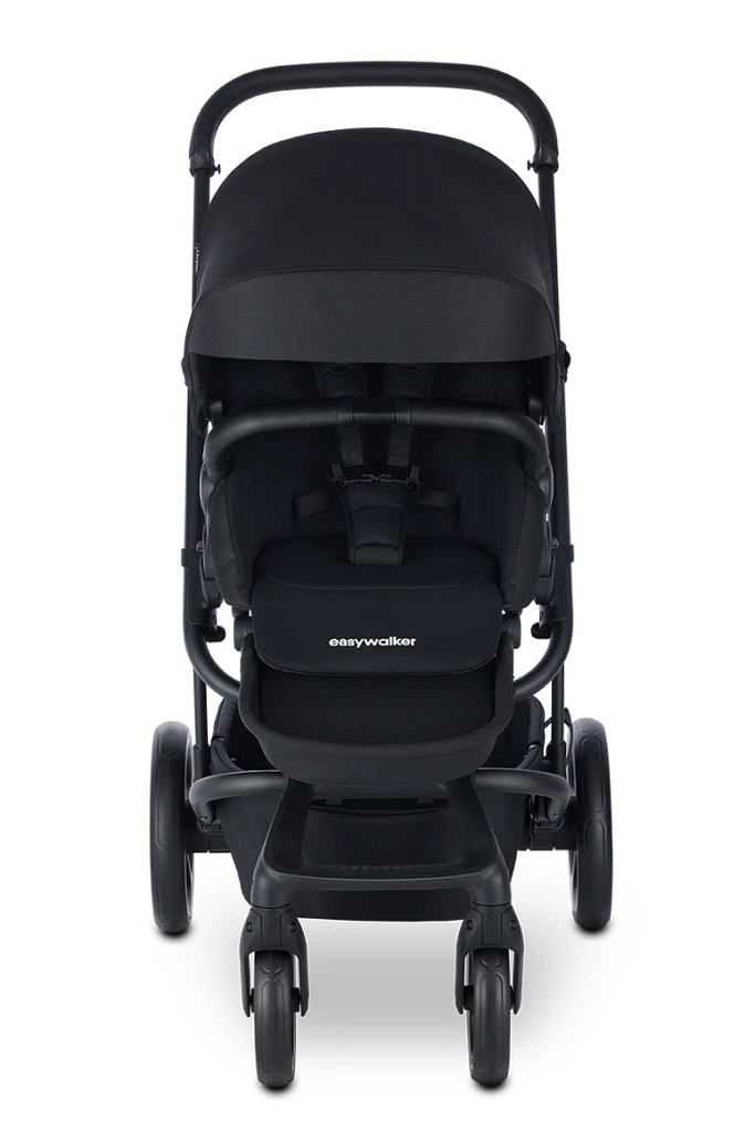 EASYWALKER Kočík kombinovaný Harvey⁵ Midnight Black XXL RWS + KIDDY Evoluna i-size 2 + základňa
