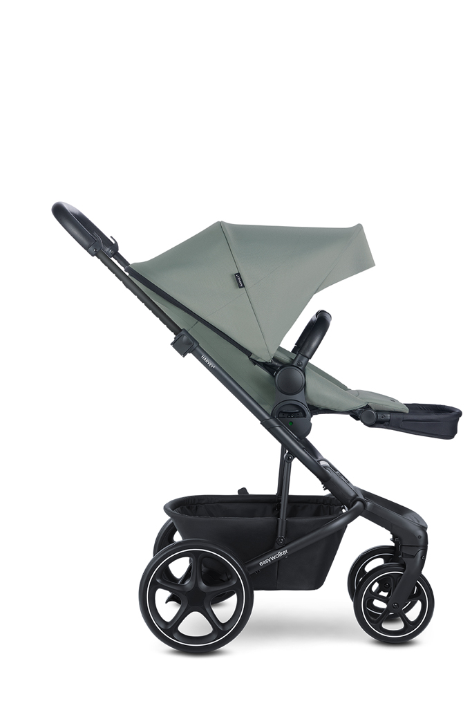 EASYWALKER Kočík kombinovaný Harvey⁵ Agave Green XXL RWS + KIDDY Evoluna i-size 2 + základňa