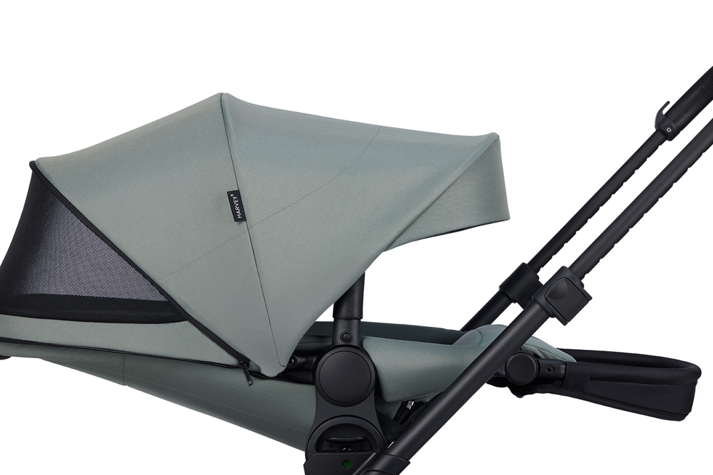 EASYWALKER Kočík kombinovaný Harvey⁵ Agave Green XXL RWS + KIDDY Evoluna i-size 2 + základňa