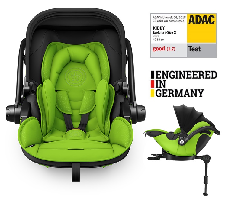EASYWALKER Kočík kombinovaný Harvey⁵ Agave Green XXL AIR + KIDDY Evoluna i-size 2 + základňa