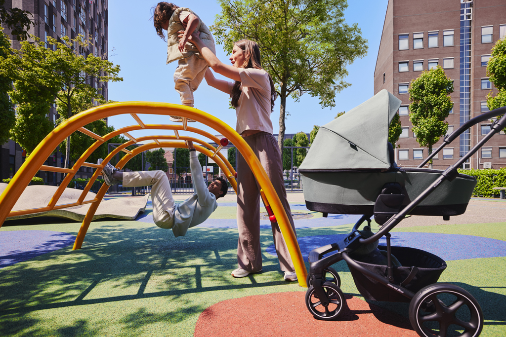 EASYWALKER Kočík kombinovaný Harvey⁵ Agave Green XXL AIR + KIDDY Evoluna i-size 2 + základňa