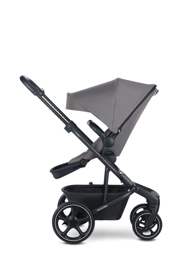 EASYWALKER Kočík kombinovaný Harvey⁵ 2v1 Pebble Grey LITE RWS + KIDDY Evoluna i-size 2 + základňa