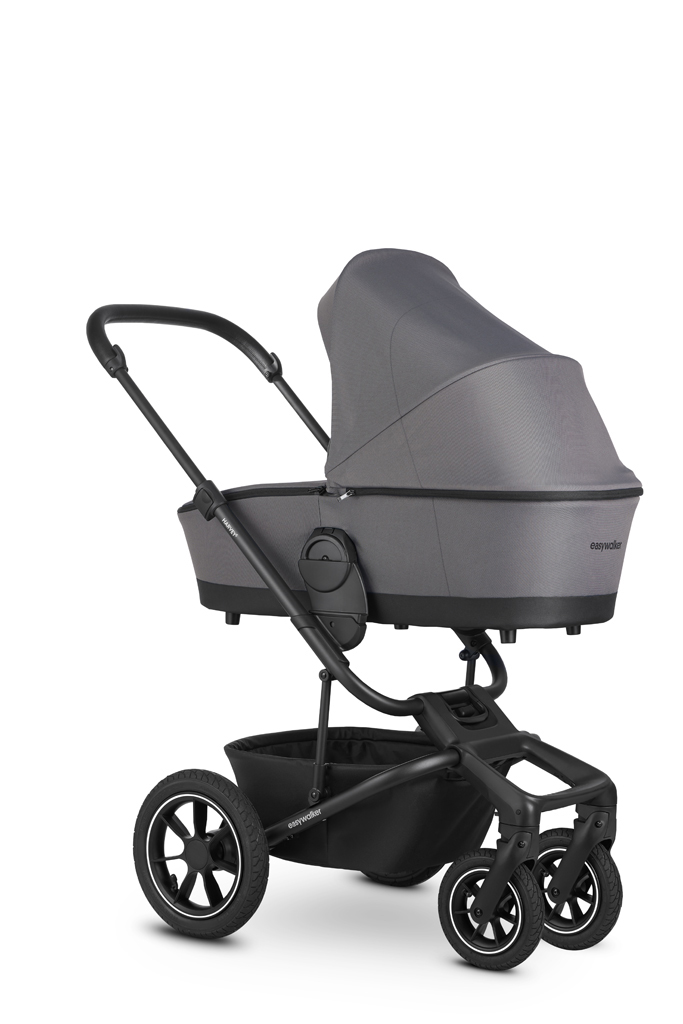 EASYWALKER Kočík kombinovaný Harvey⁵ 2v1 Pebble Grey LITE AIR + KIDDY Evoluna i-size 2 + základňa