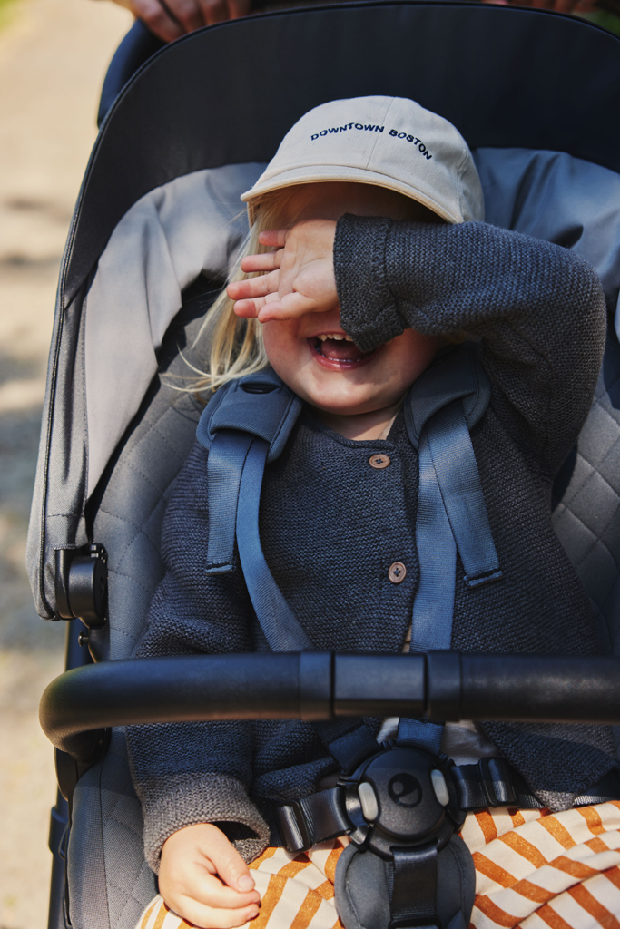 EASYWALKER Kočík kombinovaný Harvey⁵ 2v1 Pebble Grey LITE AIR + KIDDY Evoluna i-size 2 + základňa