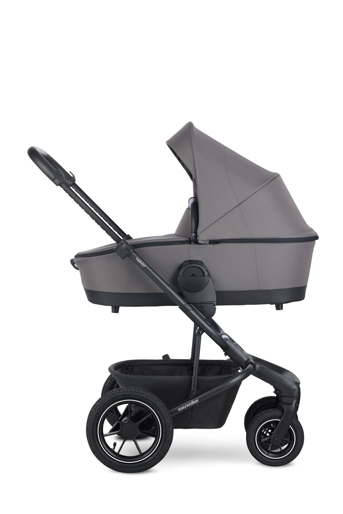 EASYWALKER Kočík kombinovaný Harvey⁵ 2v1 Pebble Grey LITE AIR + CYBEX Aton B2 i-Size + základňa