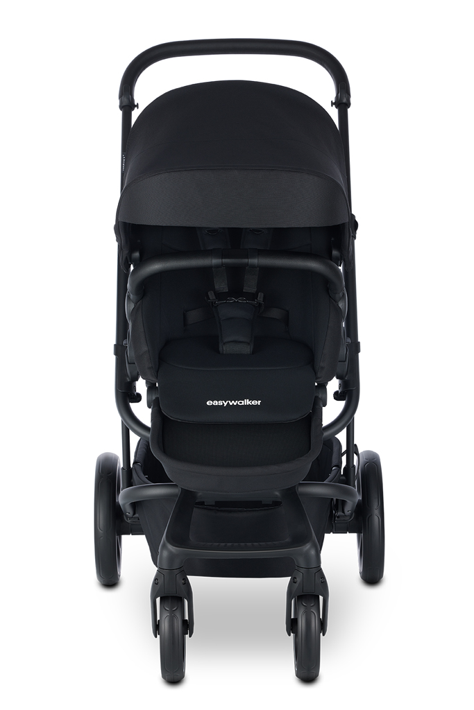 EASYWALKER Kočík kombinovaný Harvey⁵ 2v1 Midnight Black LITE RWS +KIDDY Evoluna i-size 2,základňa