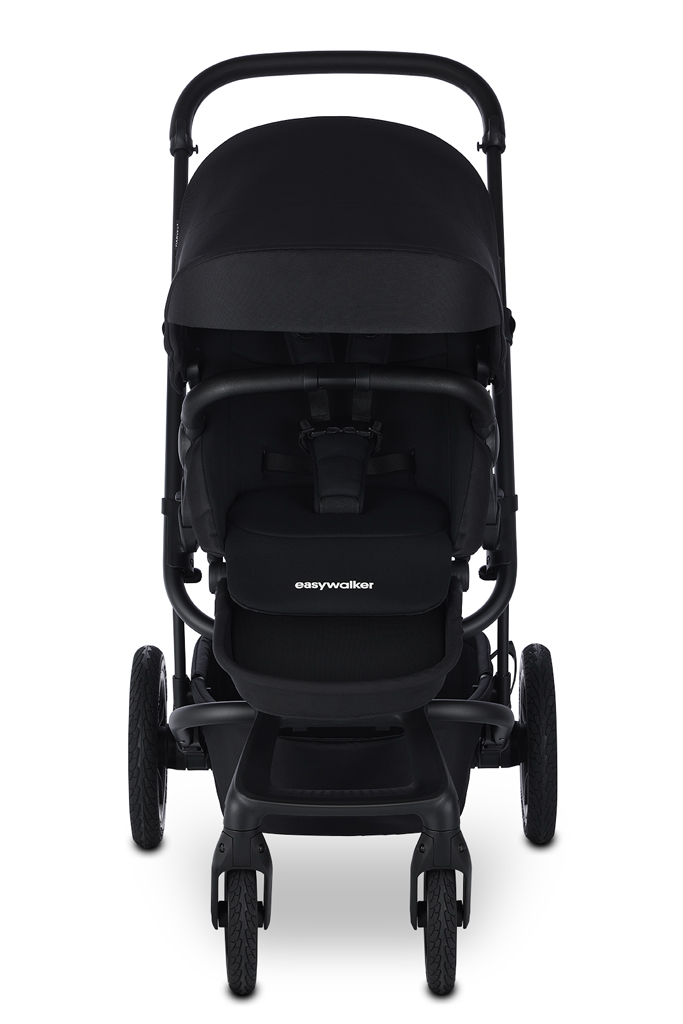 EASYWALKER Kočík kombinovaný Harvey⁵ 2v1 Midnight Black LITE AIR +KIDDY Evoluna i-size 2,základňa