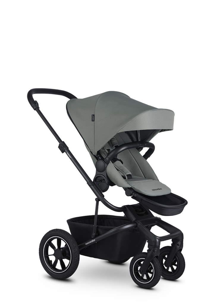 EASYWALKER Kočík kombinovaný Harvey⁵ 2v1 Agave Green LITE AIR + KIDDY Evoluna i-size 2 + základňa
