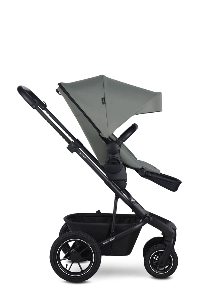 EASYWALKER Kočík kombinovaný Harvey⁵ 2v1 Agave Green LITE AIR + CYBEX Aton B2 i-Size + základňa