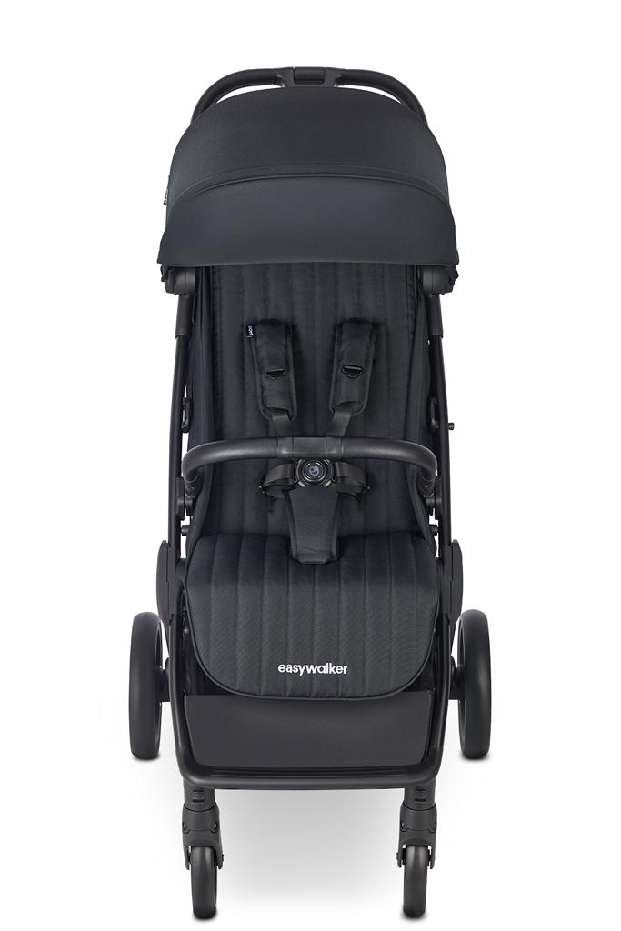 EASYWALKER Kočík športový Jackey2 XL Midnight Black + PETITE&amp;MARS fusak Jibot ZADARMO