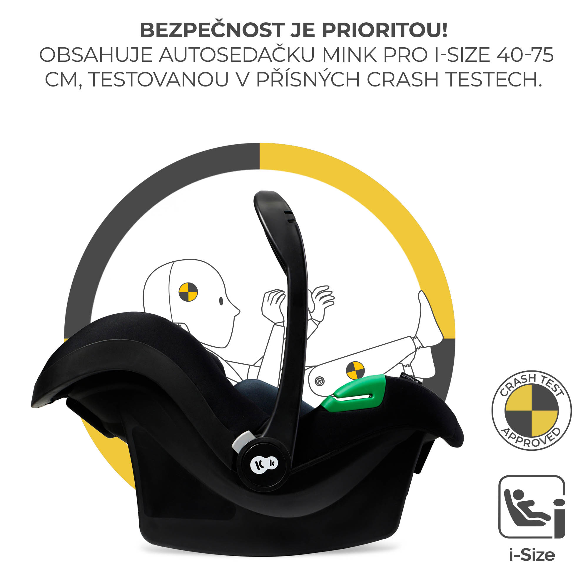 KINDERKRAFT Kočík kombinovaný 3v1 Esme Pro Moonlight Grey