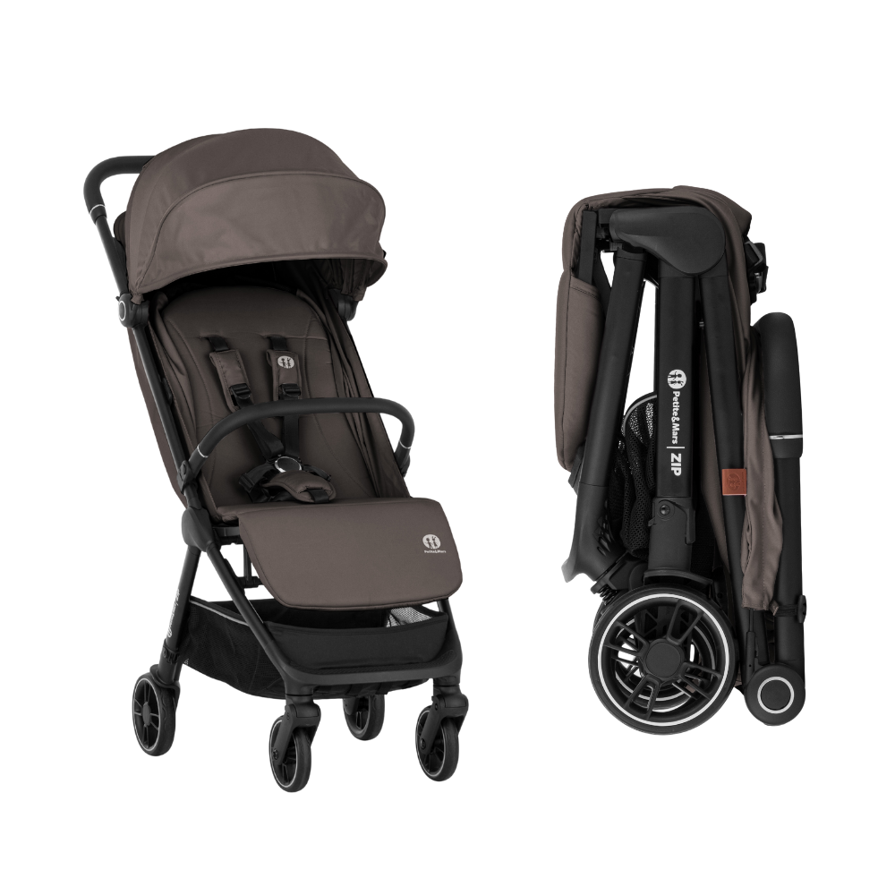 PETITE&amp;MARS Kočík športový Zip Creamy Cocoa