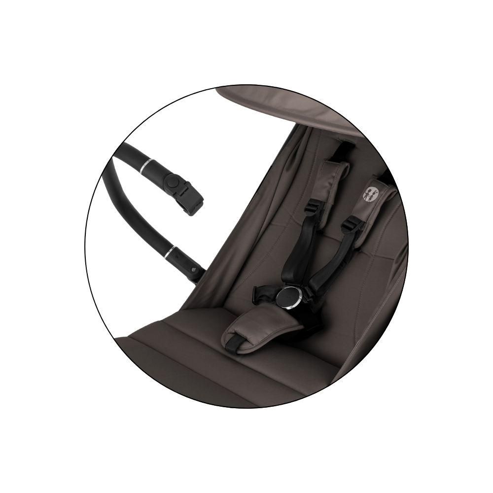 PETITE&amp;MARS Kočík športový Zip Creamy Cocoa