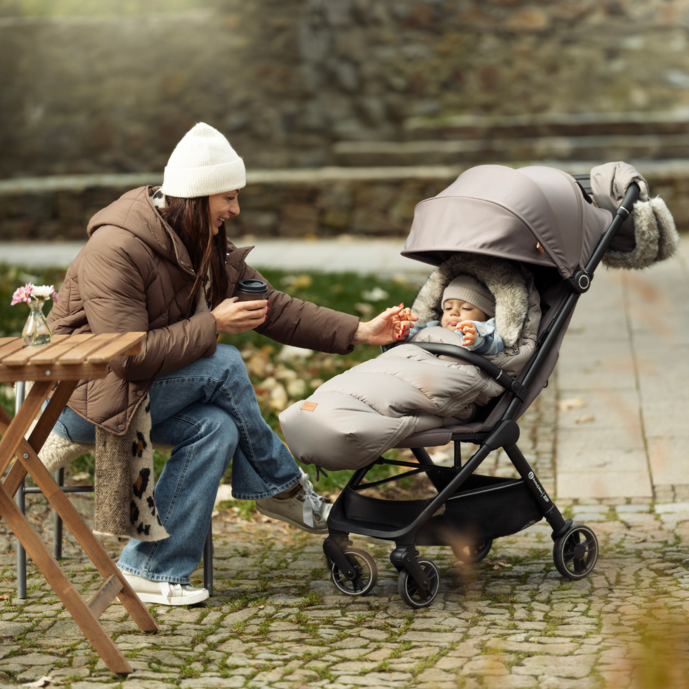 PETITE&amp;MARS Kočík športový Zip Smoky Anthracite