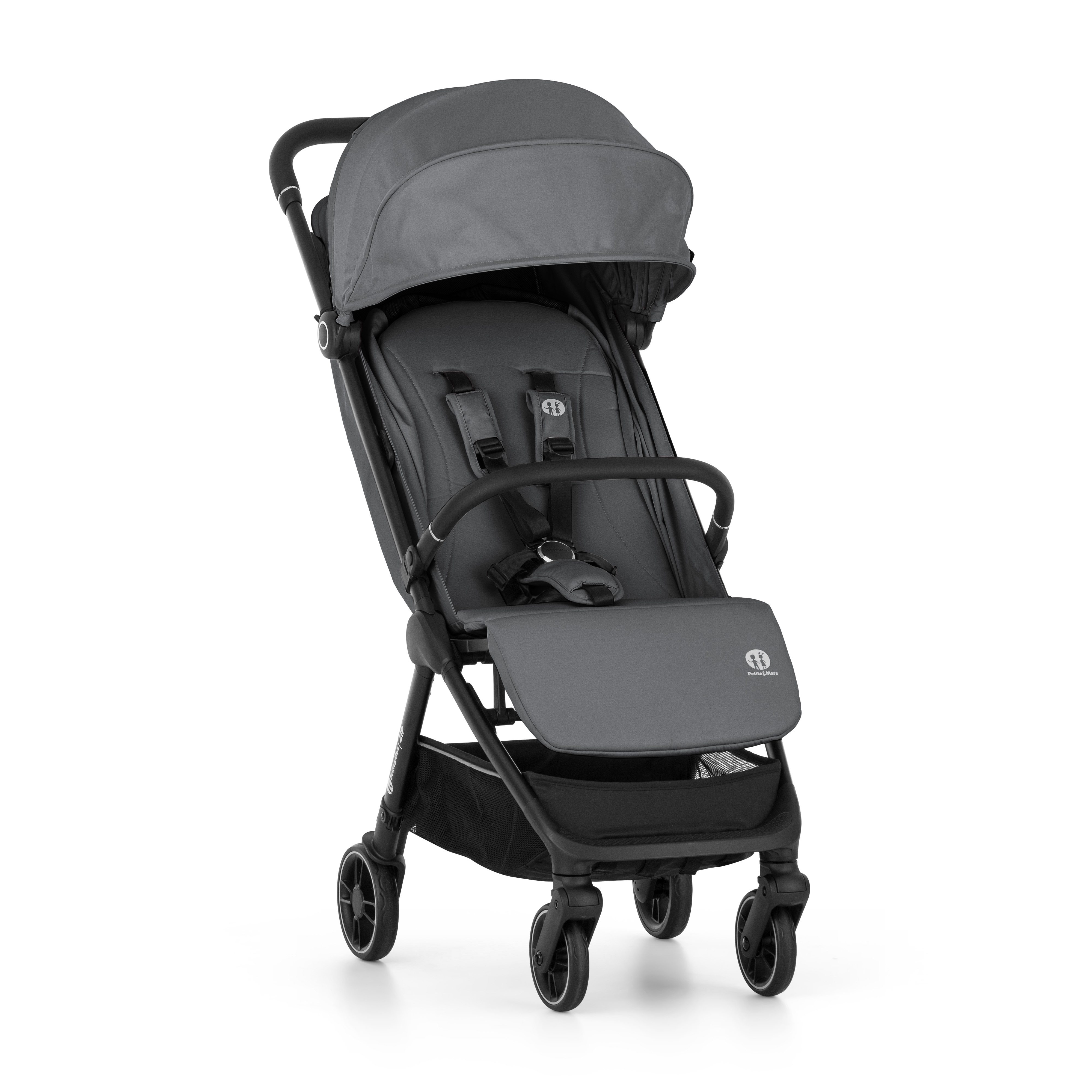 PETITE&amp;MARS Kočík športový Zip Smoky Anthracite