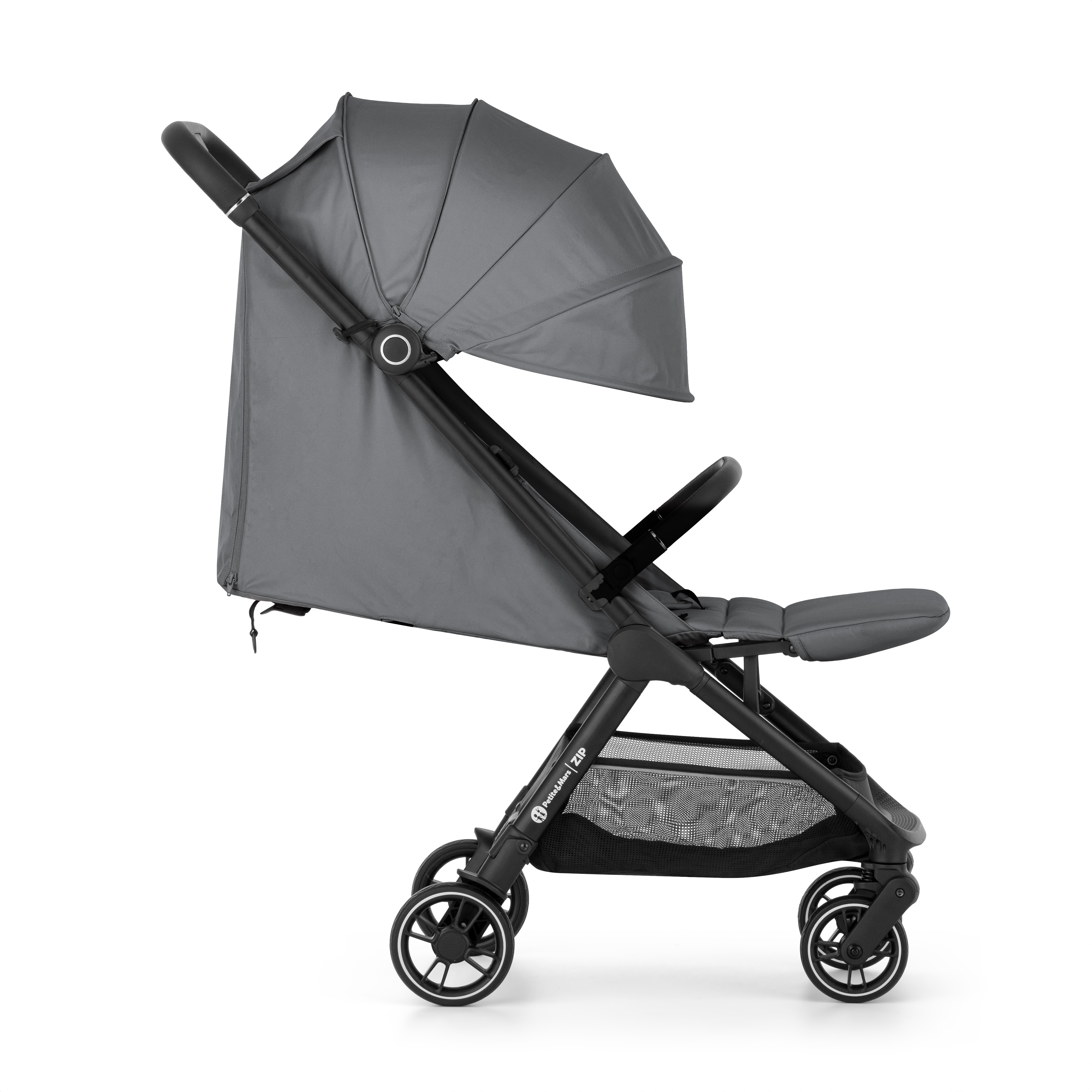 PETITE&amp;MARS Kočík športový Zip Smoky Anthracite