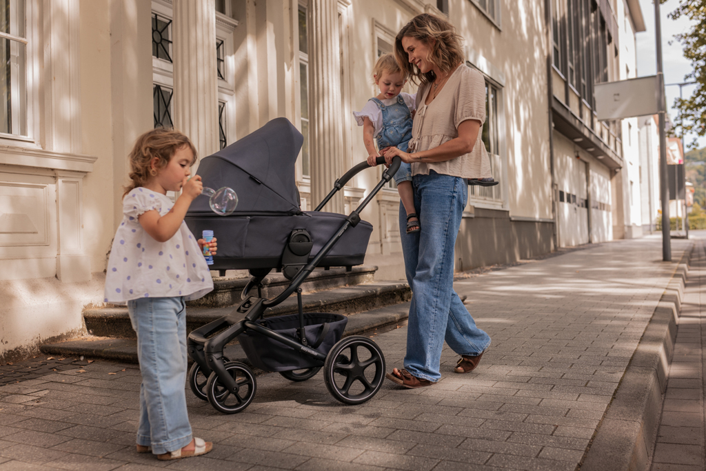 EASYWALKER Set XL kočík kombinovaný Harvey NXT s príslušenstvom Deep Blue