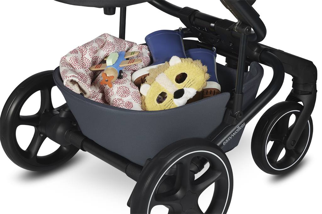 EASYWALKER Set XL kočík kombinovaný Harvey NXT s príslušenstvom Eclipse Black