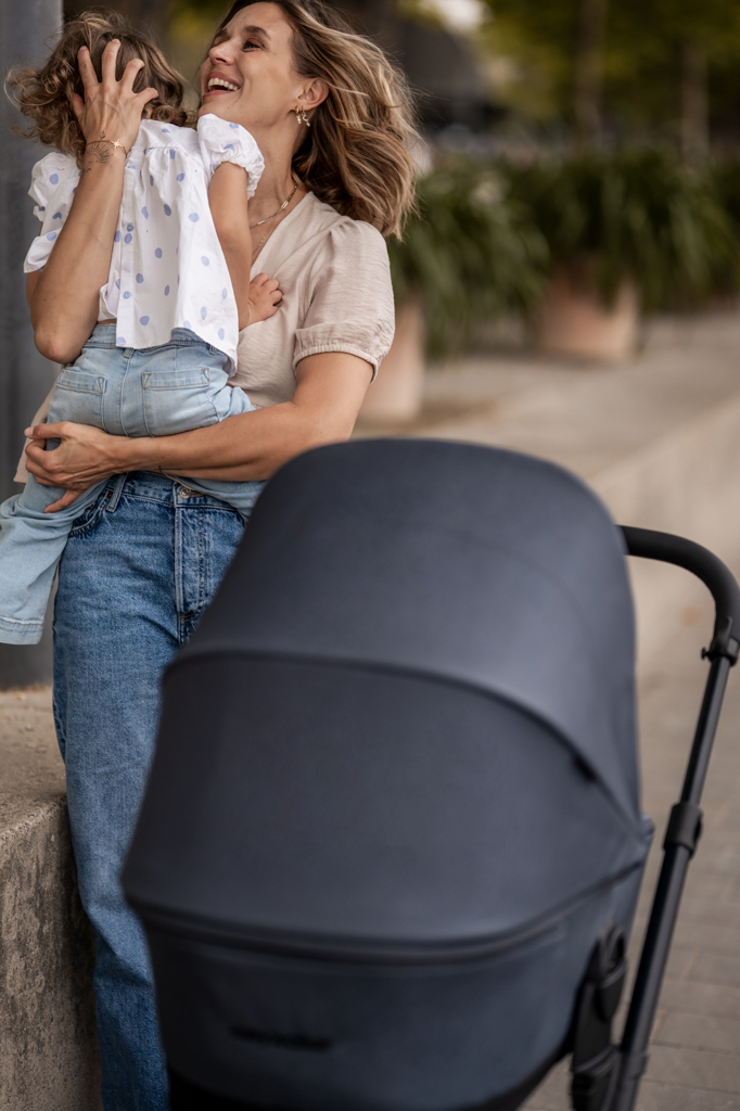 EASYWALKER Set XL kočík kombinovaný Harvey NXT s príslušenstvom Eclipse Black