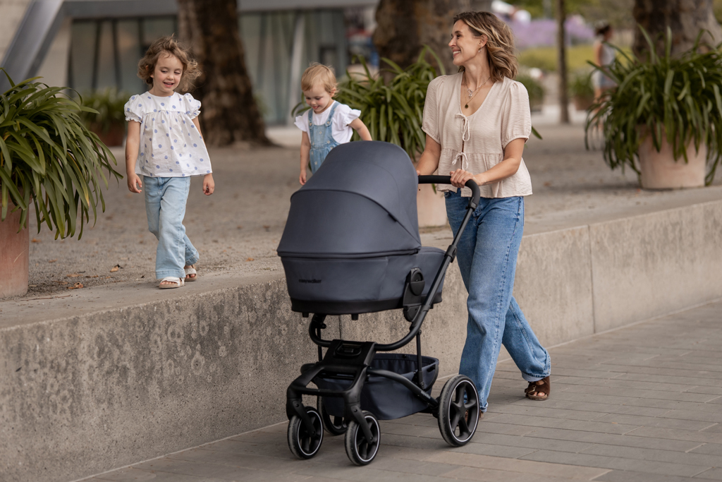 EASYWALKER Set XL kočík kombinovaný Harvey NXT s príslušenstvom Moss Green