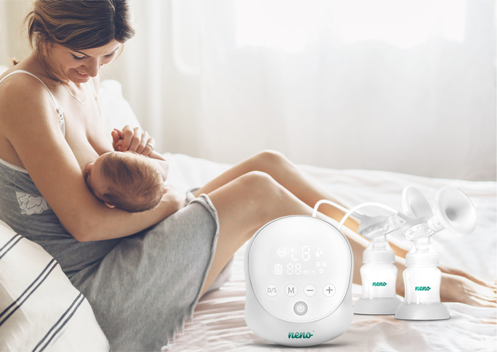 NENO Odsávačka materského mlieka duo elektrická Neno Due