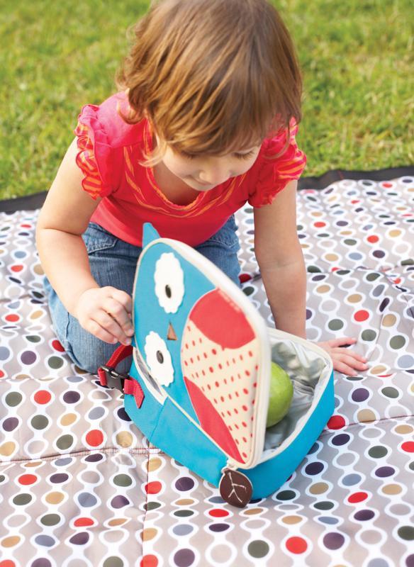 SKIP HOP Zoo taštička desiatová Sovička 3r+