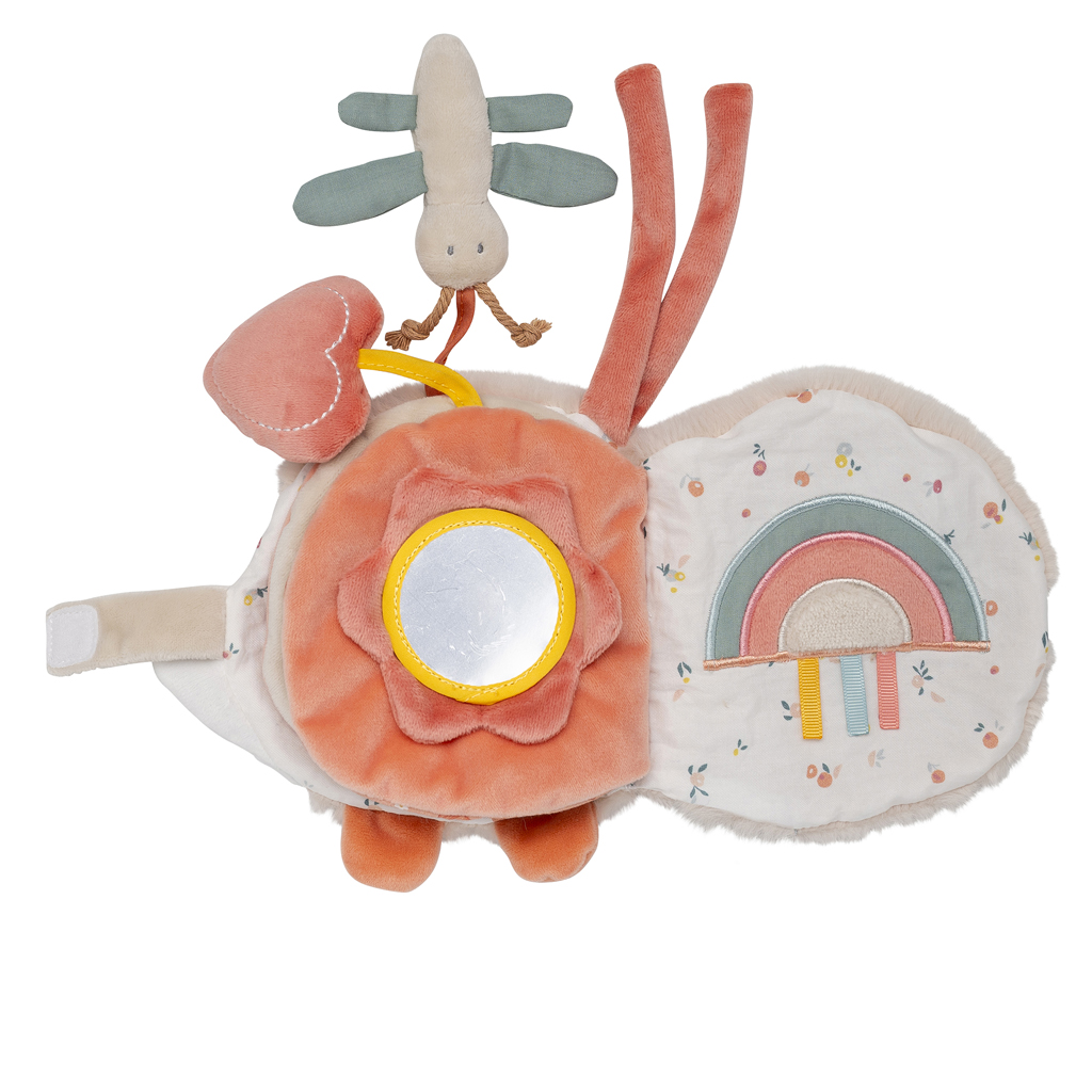 NATTOU Knižka plyšová ježko Zoe s aktivitami 14 cm Mila, Zoe &amp; Lana