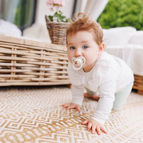BABYONO Cumlíky silikónové anatomické 6-18m, 2 ks
