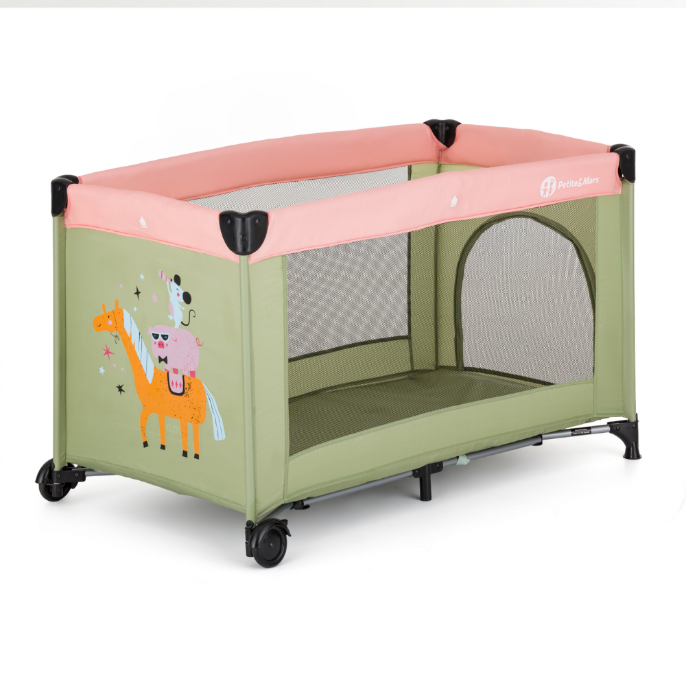 PETITE&amp;MARS Postieľka cestovná Koot - Friends Boho Party