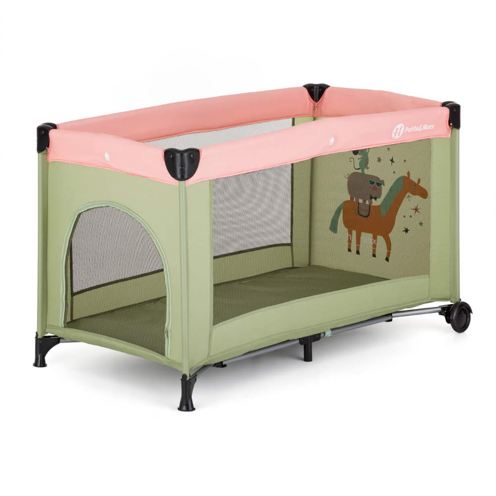 PETITE&amp;MARS Postieľka cestovná Koot - Friends Boho Party