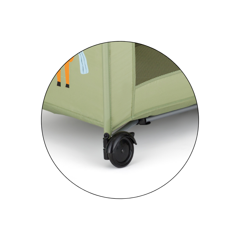 PETITE&amp;MARS Postieľka cestovná Koot - Friends Boho Party